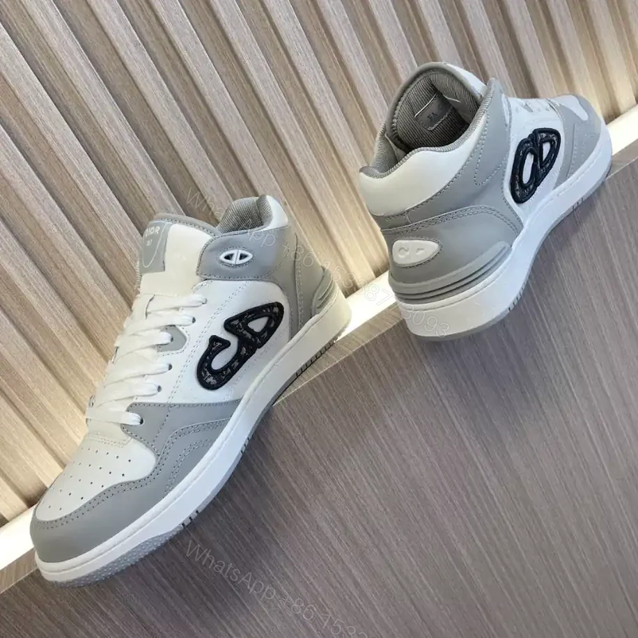 View 5 of B57 MID-TOP SNEAKER DIOR OBLIQUE JACQUARD – CD125
