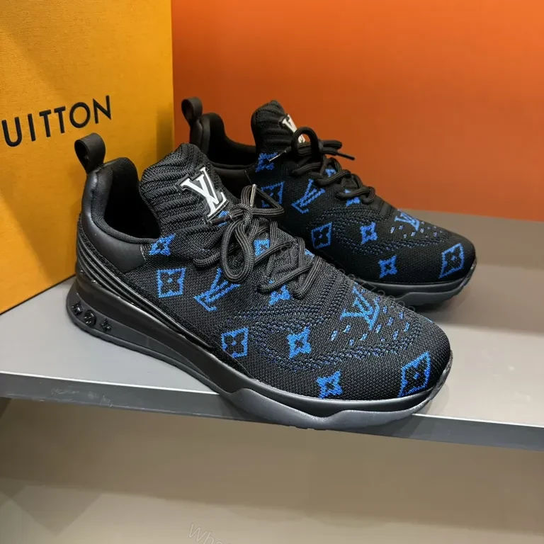 View 5 of Louis Vuitton Knit Runner: Blue Monogram, All-Day Comfort