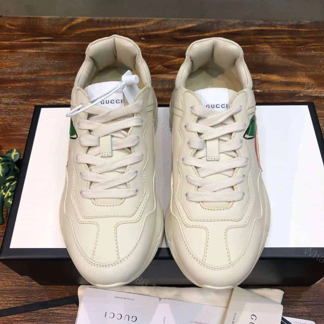 View 4 of GUCCI RHYTON GG APPLE SNEAKER
