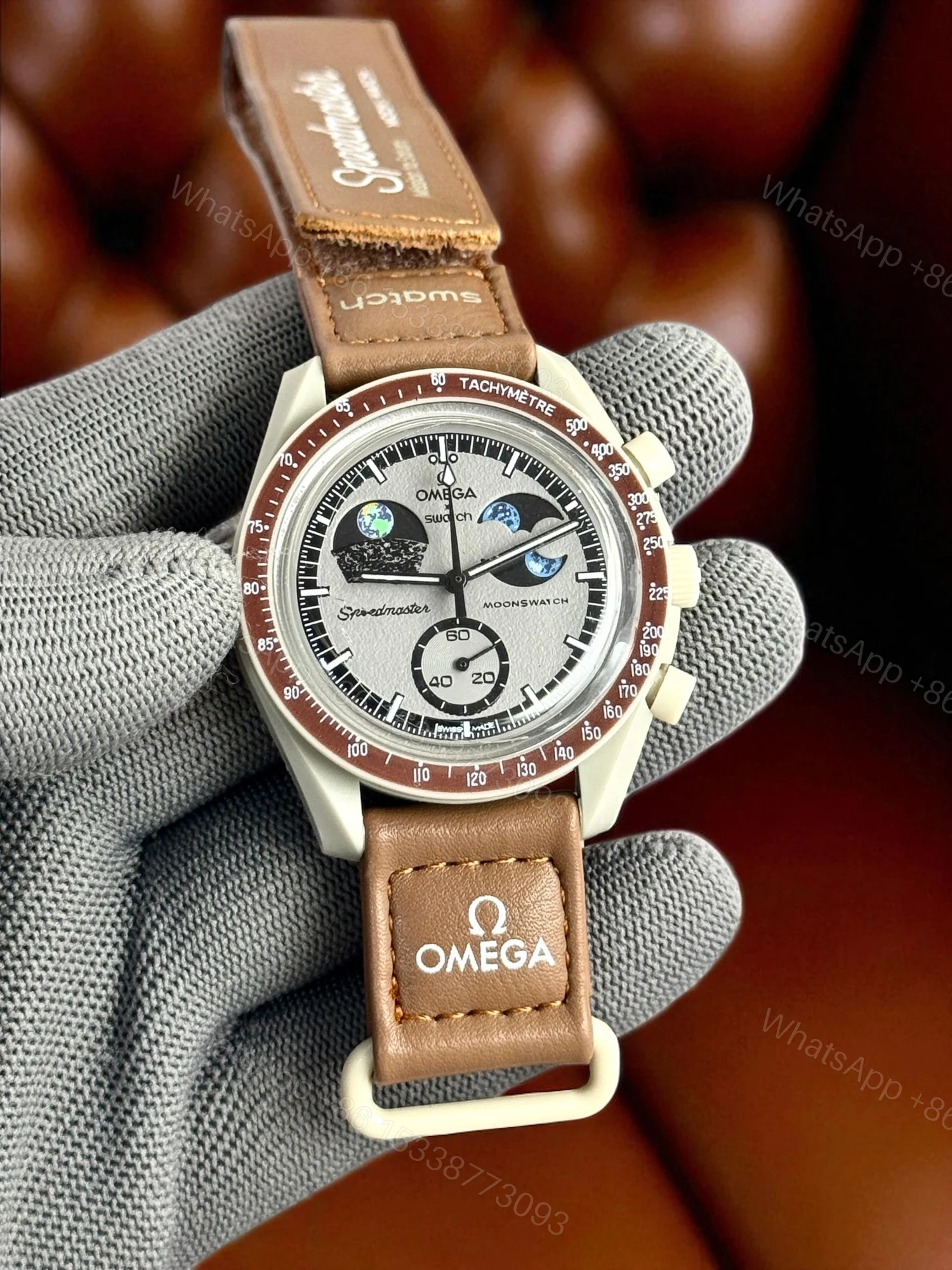 View 6 of FIRST COPY Omega space branded watch