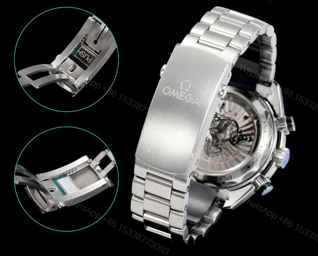 View 8 of Omega Seamaster Planet Ocean 600M Chronograph OMG-PO600-CHRONO-21532465109001-RS