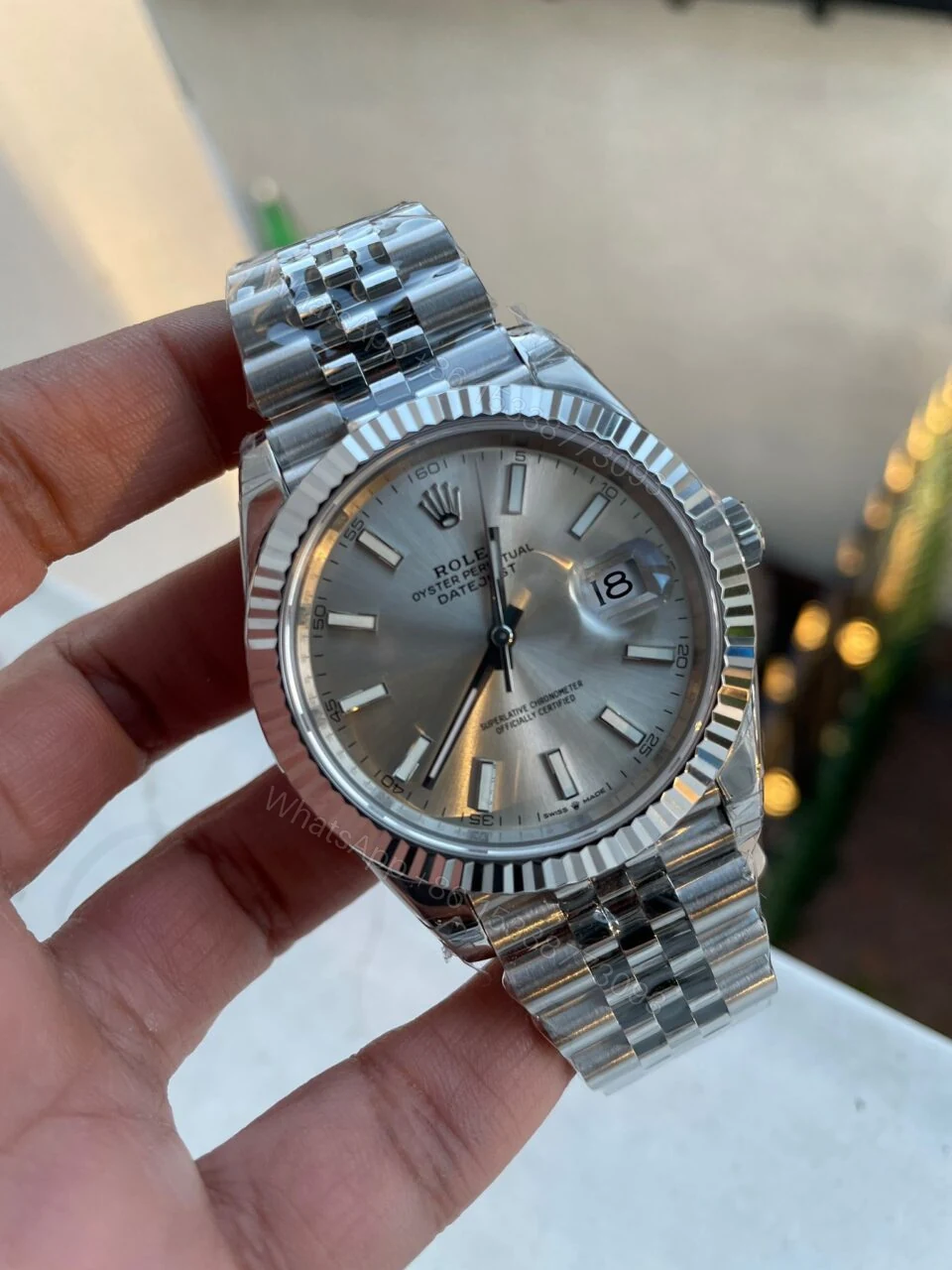 View 6 of VS Factory 1:1 Rolex DateJust 41 SS Best Edition 904L Steel Silver Dial