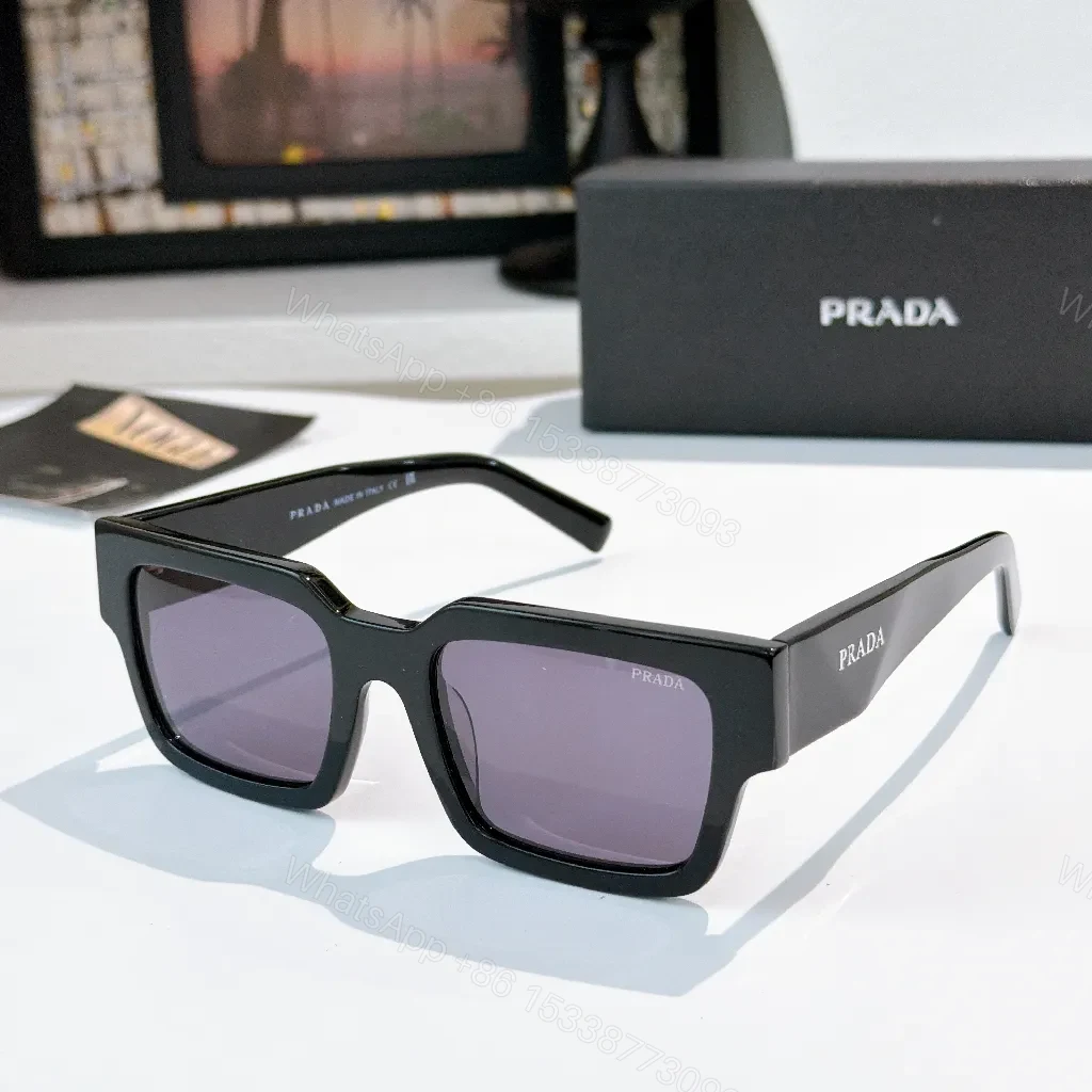 View 2 of Bold Blocky Frames Sunglasses, Black Acetate, Luxe Streetwear