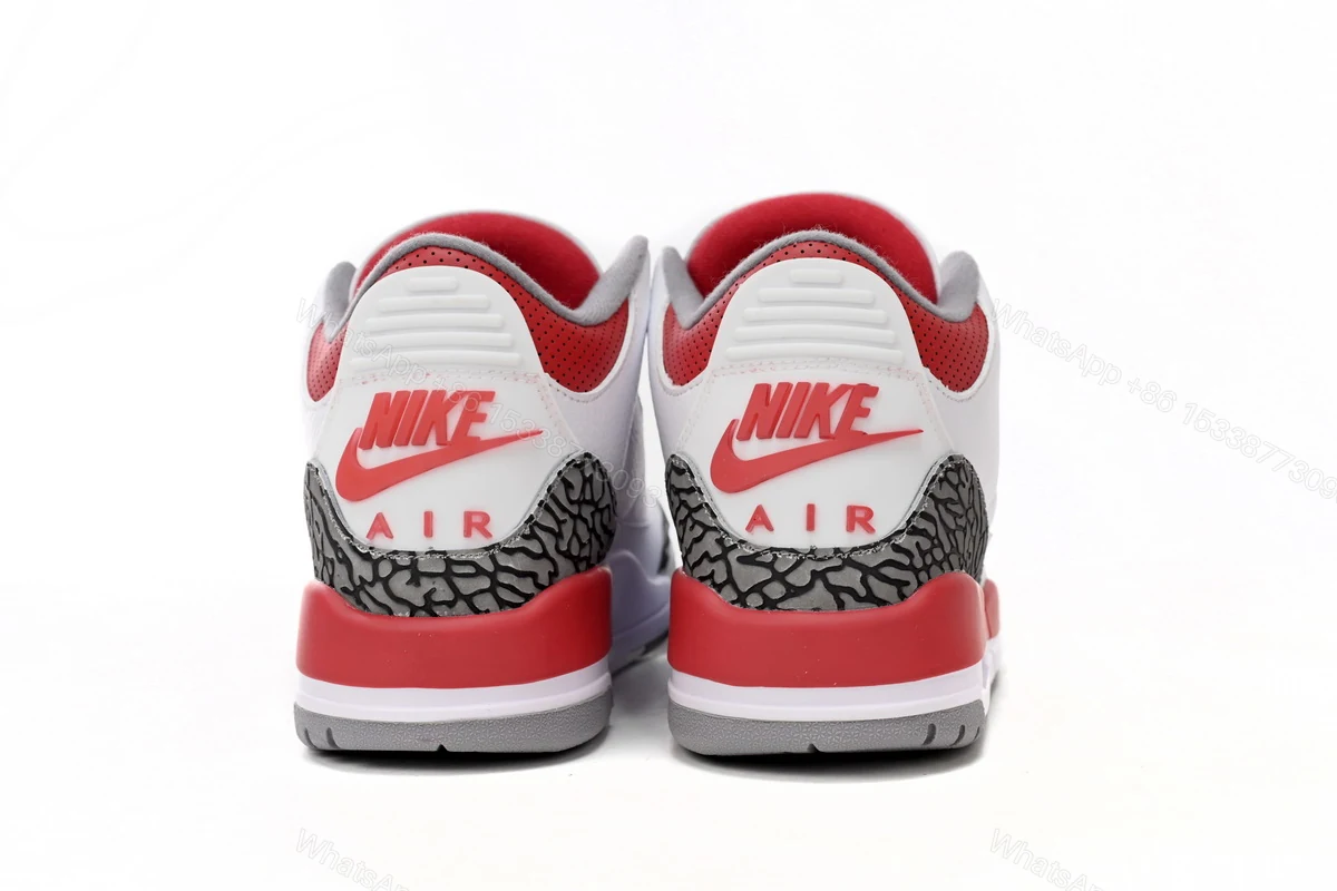 View 5 of Air Jordan 3 Retro Fire Red DN3707-160