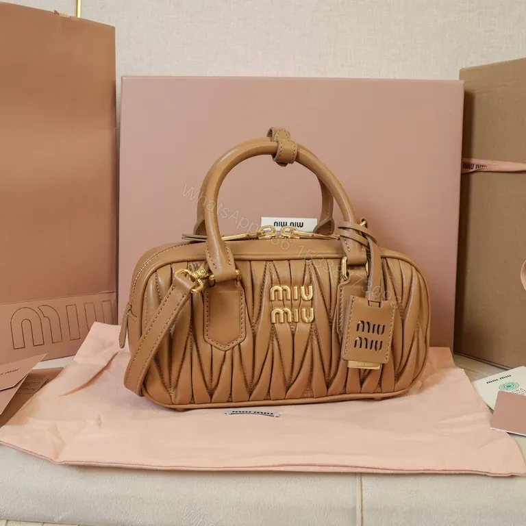 View 7 of Chic Quilted Satchel with Gold Hardware â€” Everyday Luxury Bag