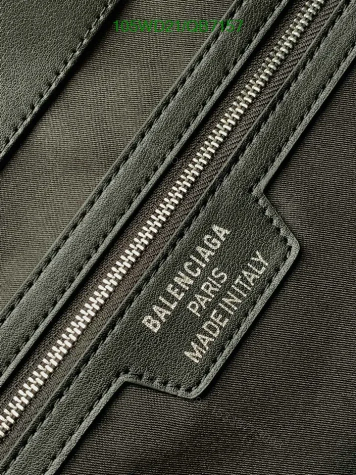 View 4 of Balenciaga Replica White DUTY Free Tote Bag QB7157 in Natural Canvas