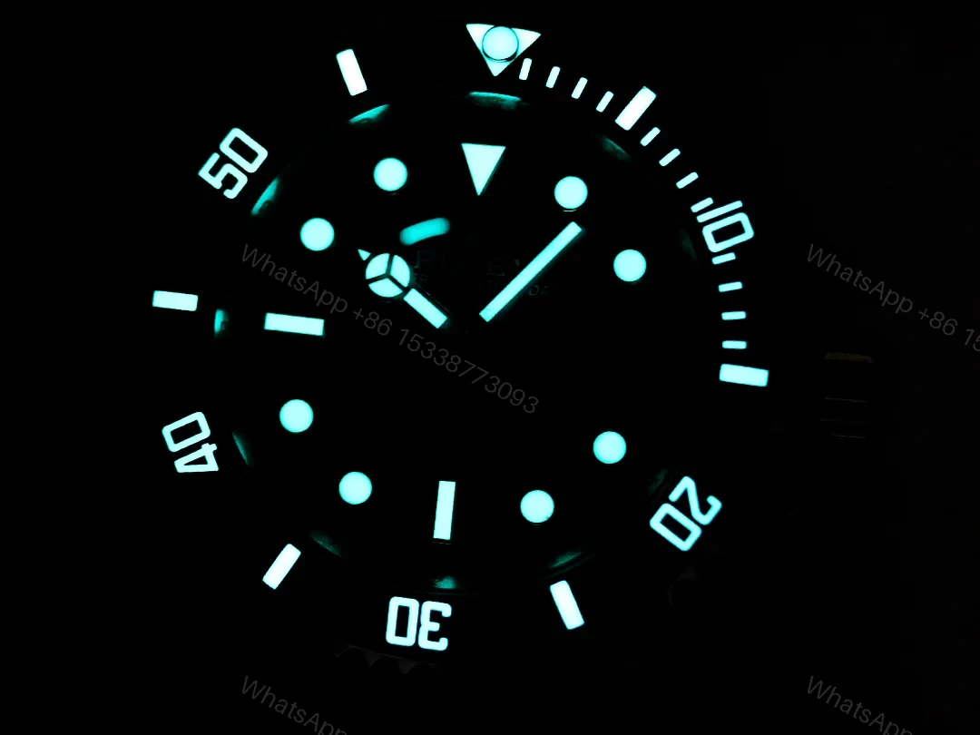 View 9 of Rolex Submariner DIW Carbon Fiber Black Dial Custom Watch 40mm Ultimate Edition RG-ROLEX-SUB-DIW-CARBON-GRN-40