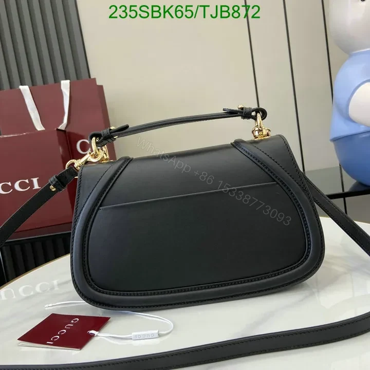 View 23 of Gucci Red Smooth Leather Small Top Handle Bag 88878