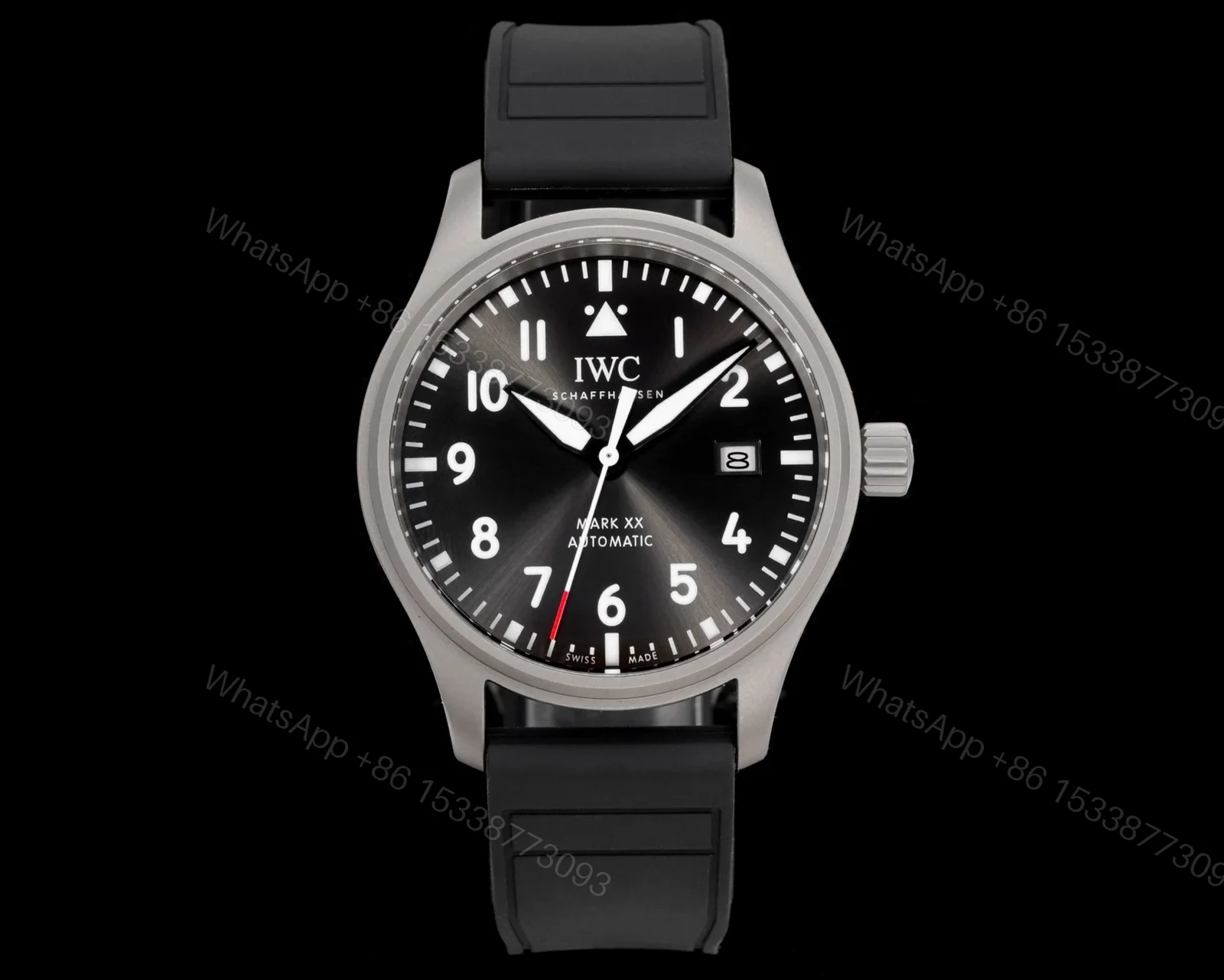 IWC Mark XX Engineer Automatic Replica 41.6MM Blue Dial RG-IWC-MARKXX-ENG-BLUE-416 — view 1