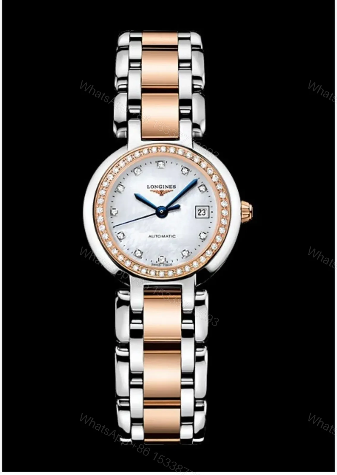 View 2 of Longines L8.111.5.89.6 Pearl Dial