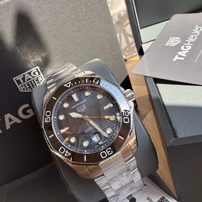 View 3 of TAG Heuer Aquaracer Professional 300 42 Stainless Steel Blue WBP5111.FT6259