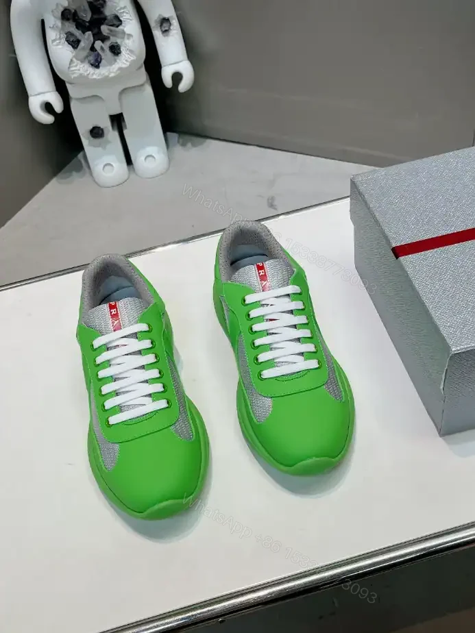 View 9 of PRADA AMERICA’S CUP SOFT RUBBER AND BIKE FABRIC SNEAKERS – PRD007