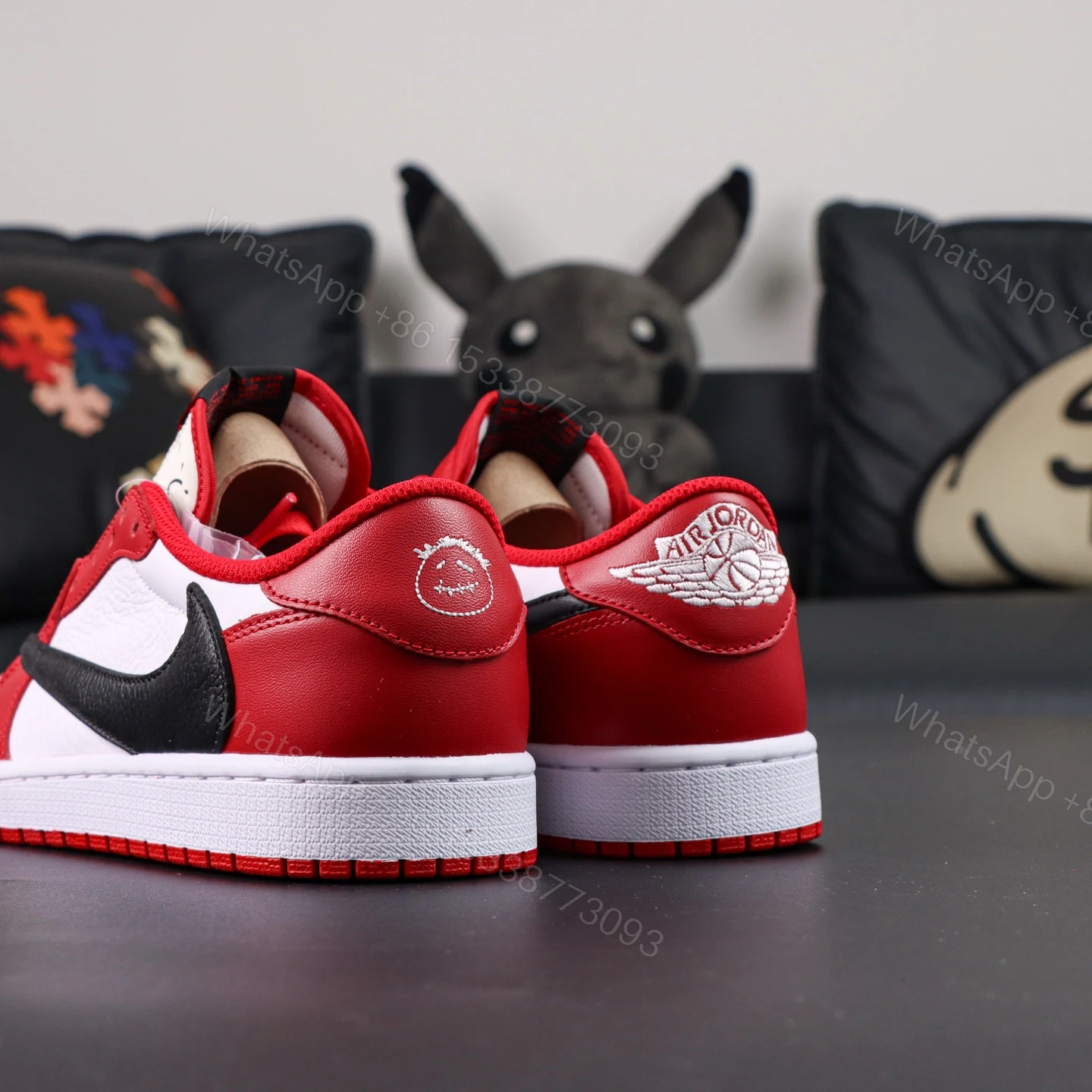 View 5 of Travis Scott x Jordan Air Jordan 1 Chicago Reps