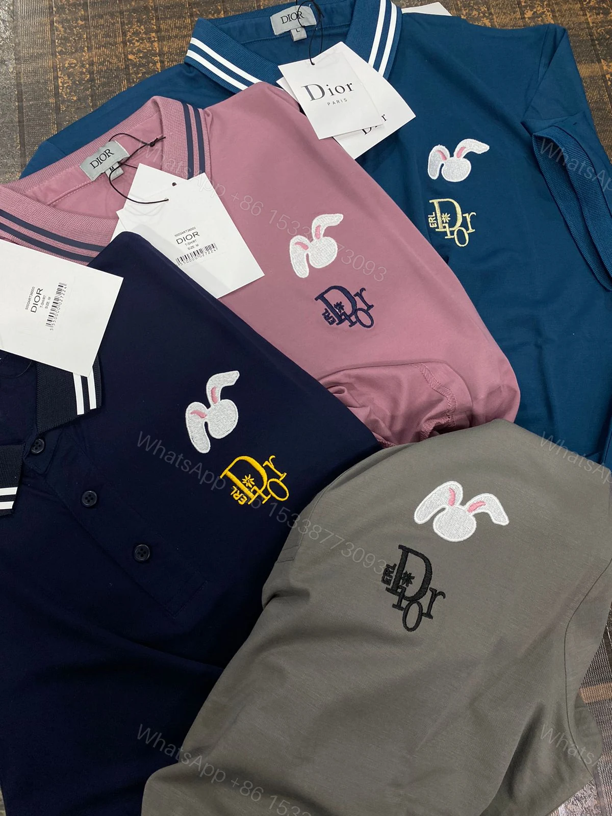 View 8 of First Copy Dior Imported Polos
