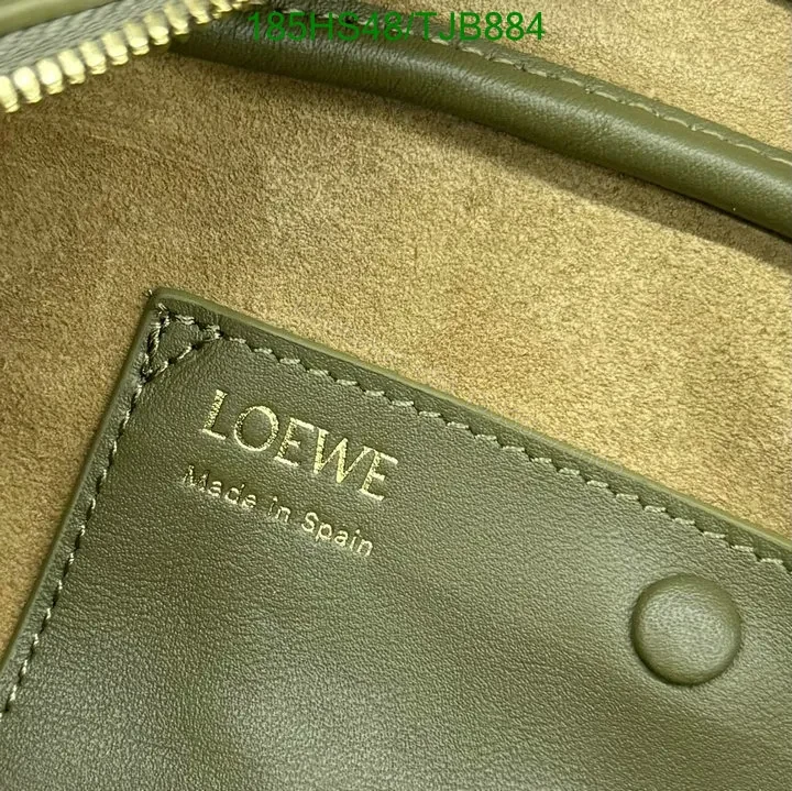 View 33 of Loewe Burgundy Amazona 23 Bag featuring Gold-Tone Hardware DZ2857