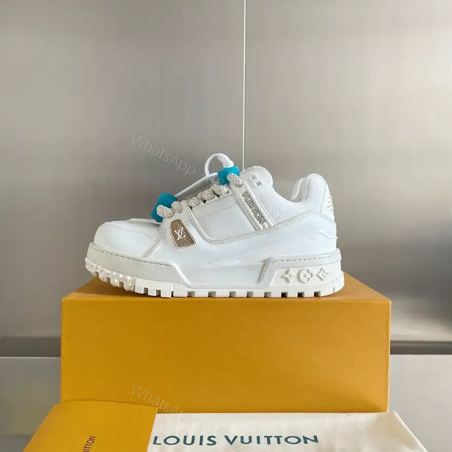 View 2 of LOUIS VUITTON LV TRAINER MAXI SNEAKERS IN WHITE – LSVT335