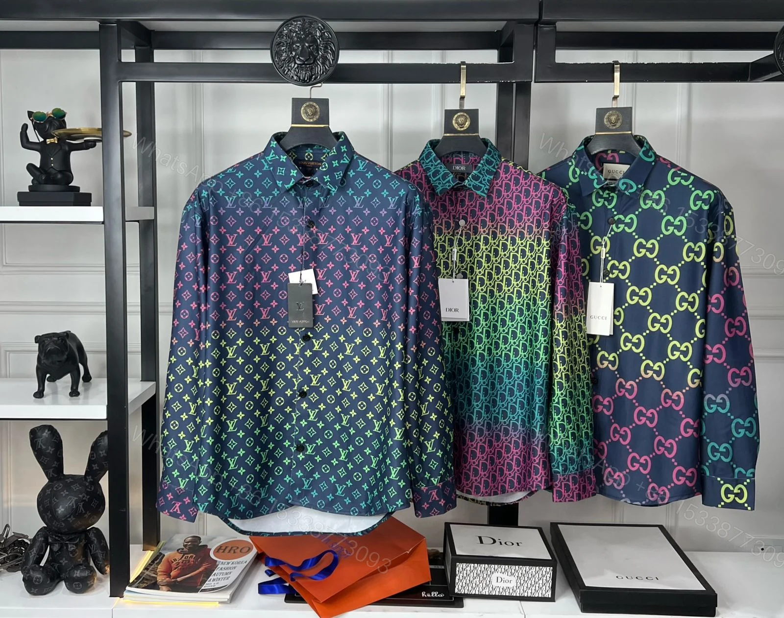 FIRST COPY LV, Dior, Gucci Digital Brands Full Sleeve Shirt — view 1