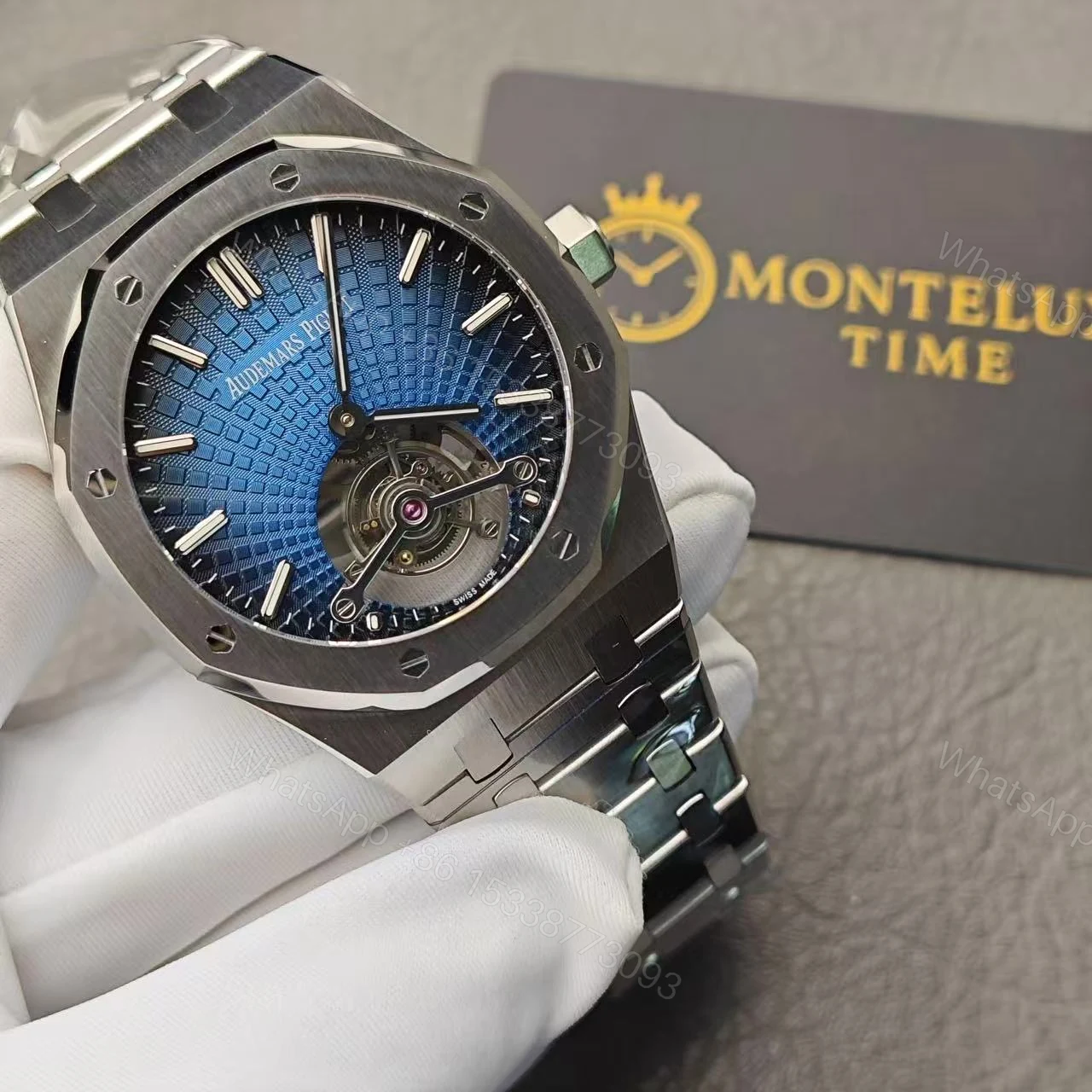 View 9 of Audemars Piguet Royal Oak Tourbillon 26522TI.OO.1220TI.01