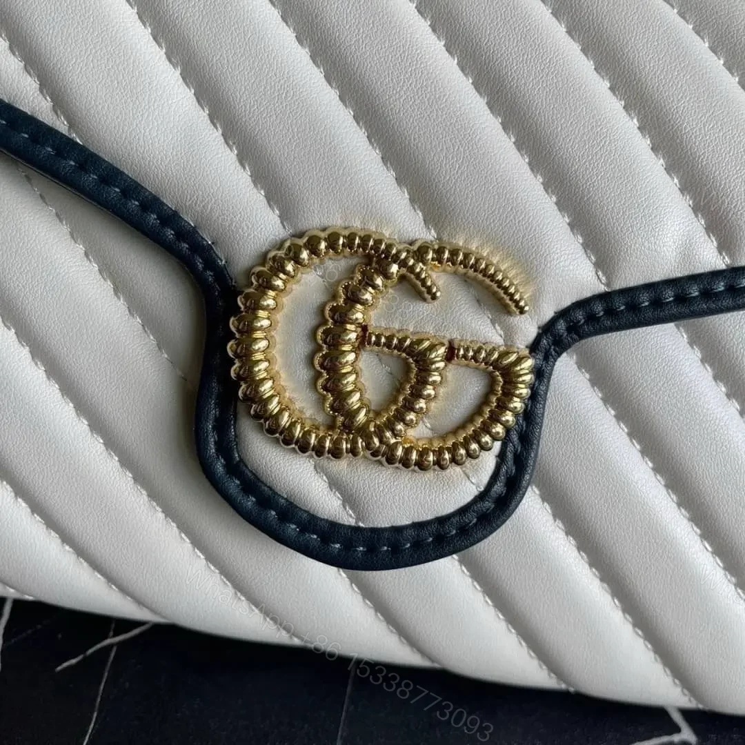View 6 of Gucci Chain Wallet GG Marmont