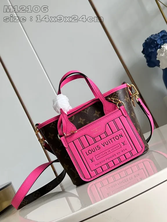 Louis Vuitton Monogram Crossbody: Pink Accent, Luxury Practicality — view 1