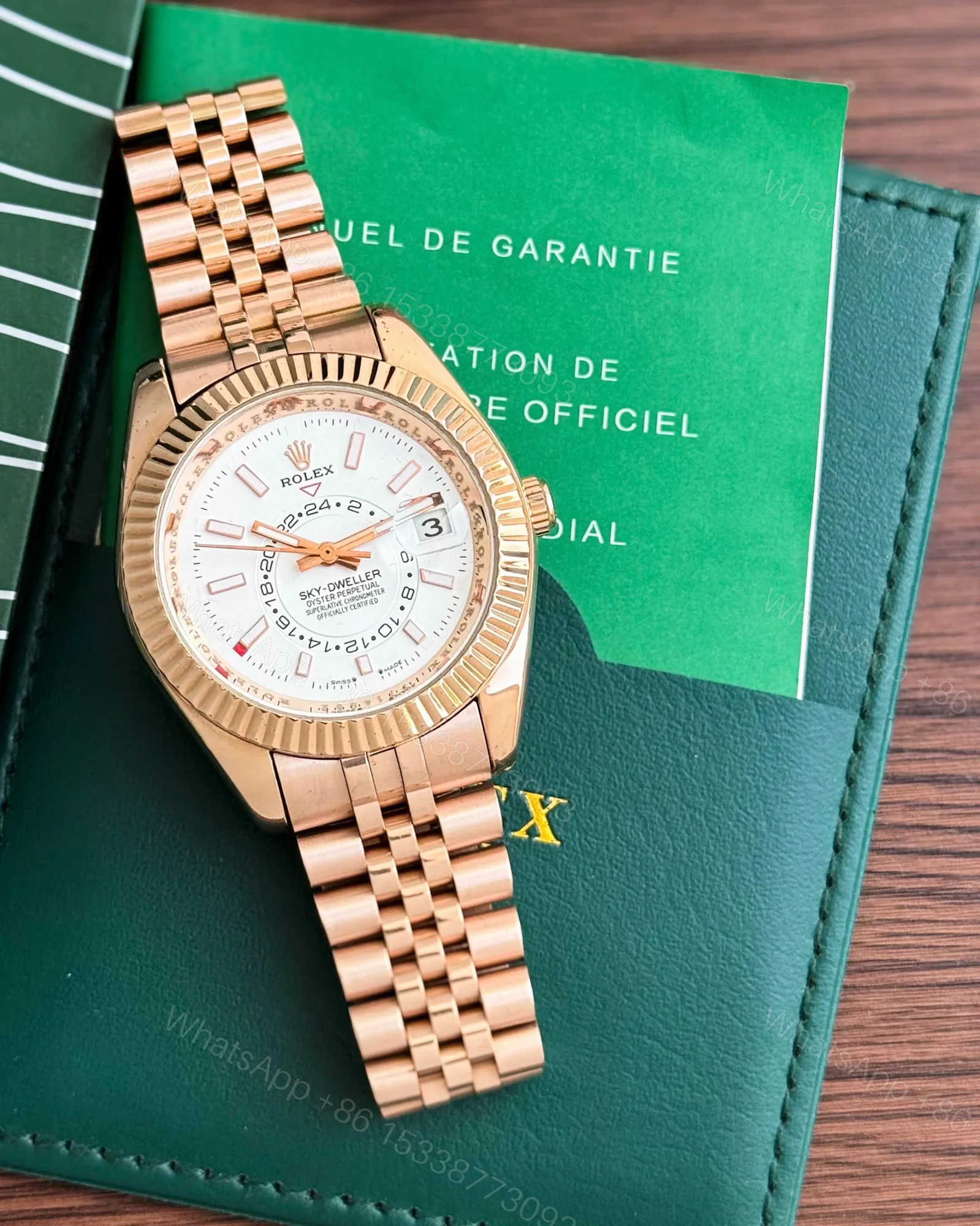 View 3 of Rolex Sky-Dweller Men’s Automatic Watch