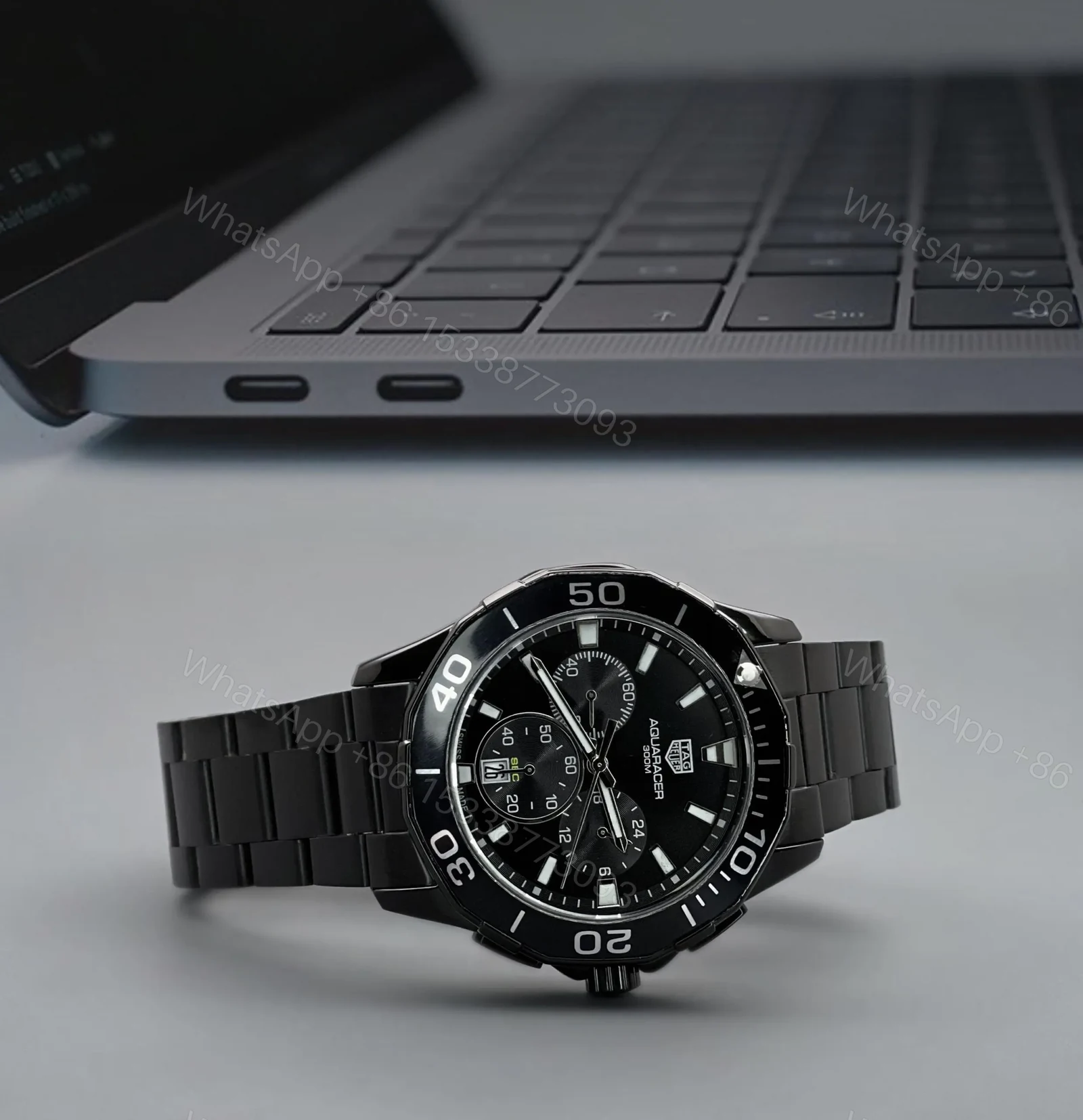 View 3 of Tag heuer Aquaracer Chrono with Rotating Bezel