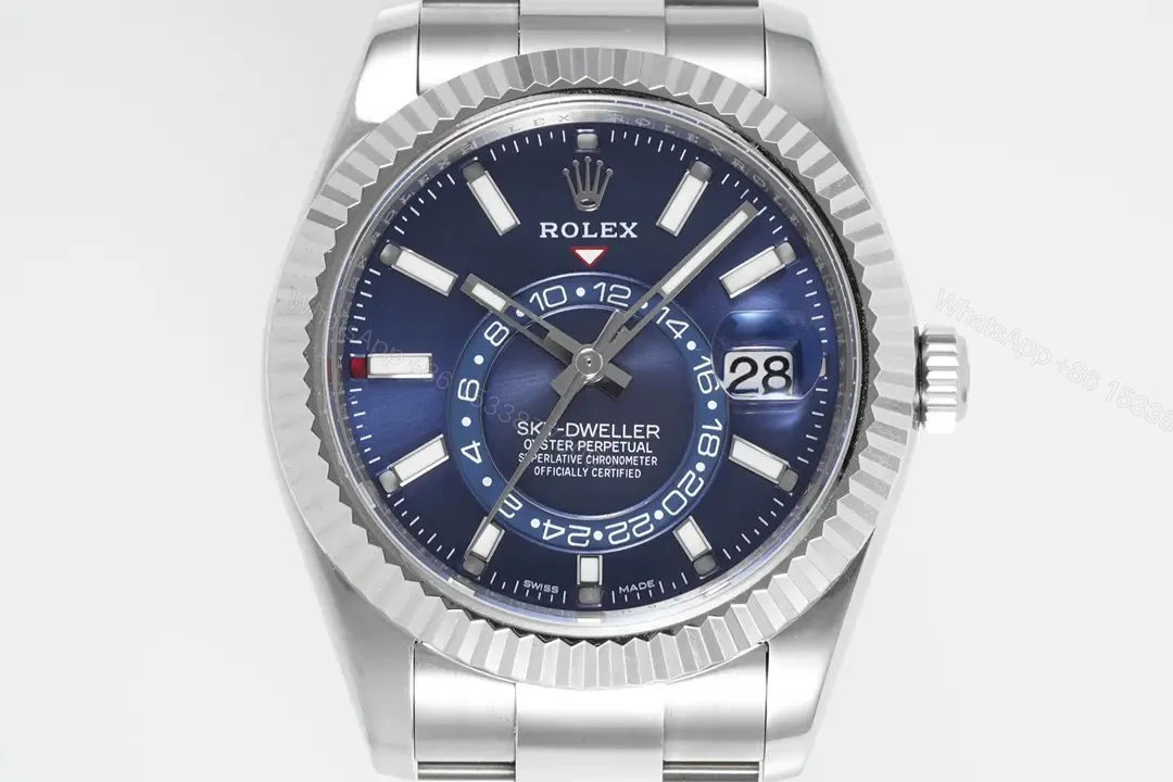 View 2 of Rolex Sky Dweller 336934 42mm Blue Dial Jubilee Bracelet Watch 336934-0006