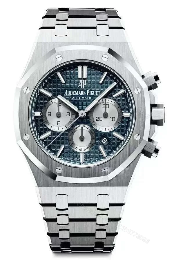Audemars Piguet Super Clone Royal Oak Blue Dial 26331ST Chronograph 41mm — view 1