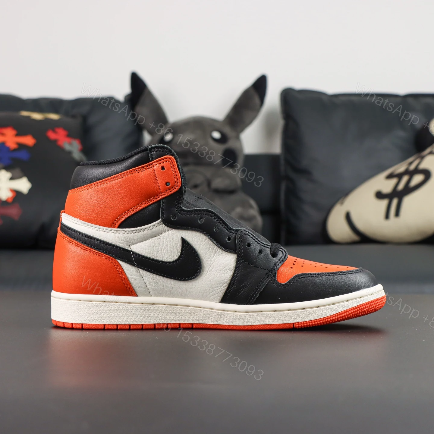 View 2 of Air Jordan 1 Retro High OG “Shattered Backboard” 2025 Reps