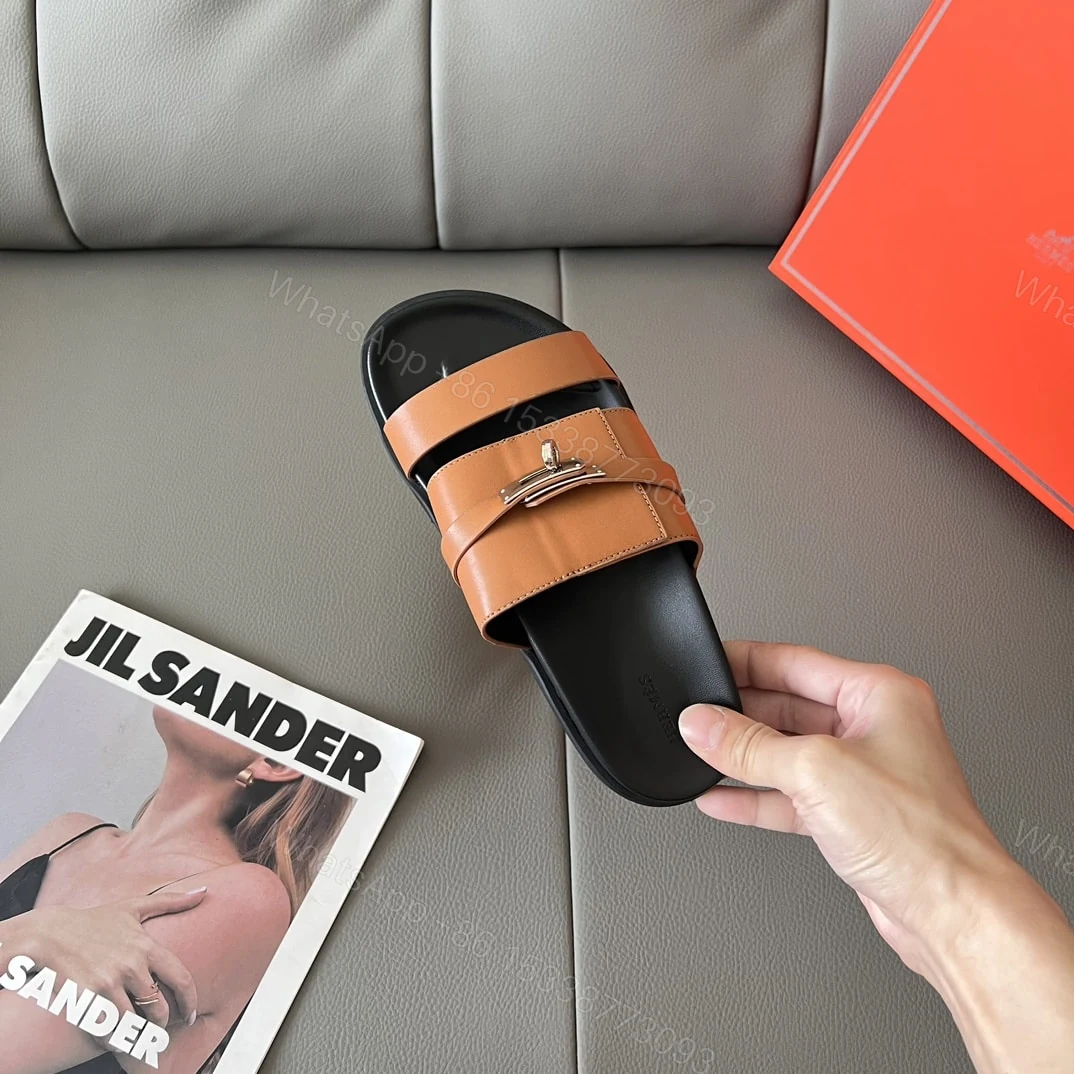 View 8 of HERMES JACKSON SANDAL NATUREL H H251863ZHNH410