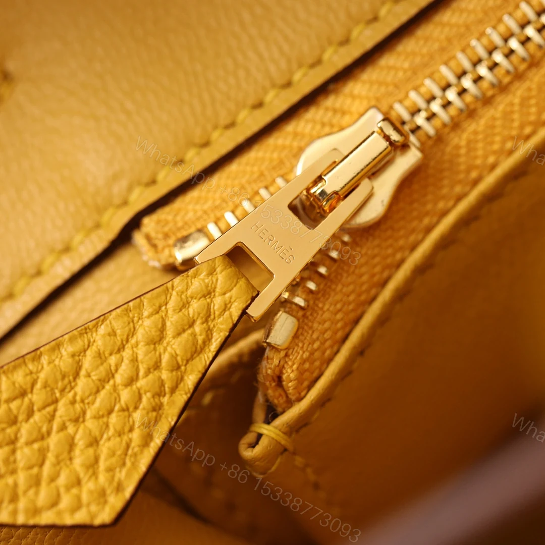 View 24 of 高仿Hermes*Birkin25Togo牛皮琥珀黃金扣/純手工