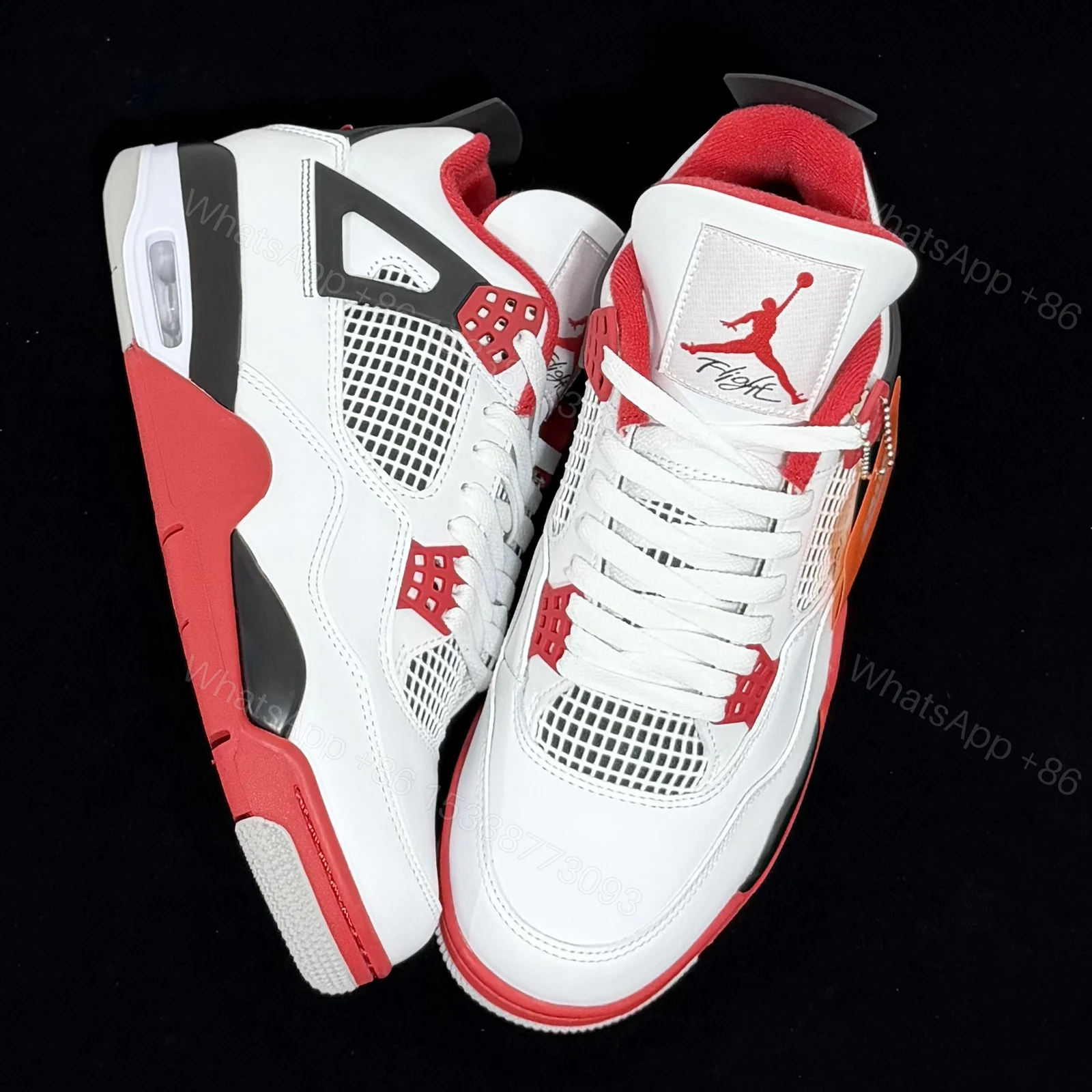 View 8 of Air Jordan 4 Retro Fire Red Reps