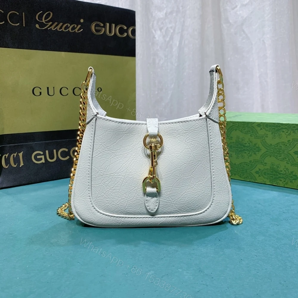 View 2 of Gucci Jackie Notte Mini Bag Ivory 19Cm