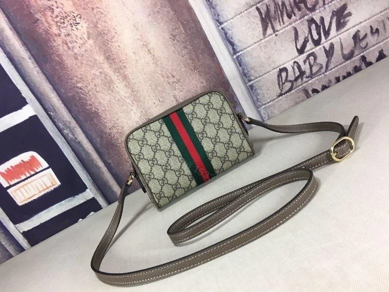 View 6 of Gucci Ophidia GG Supreme Mini GG Beige 5