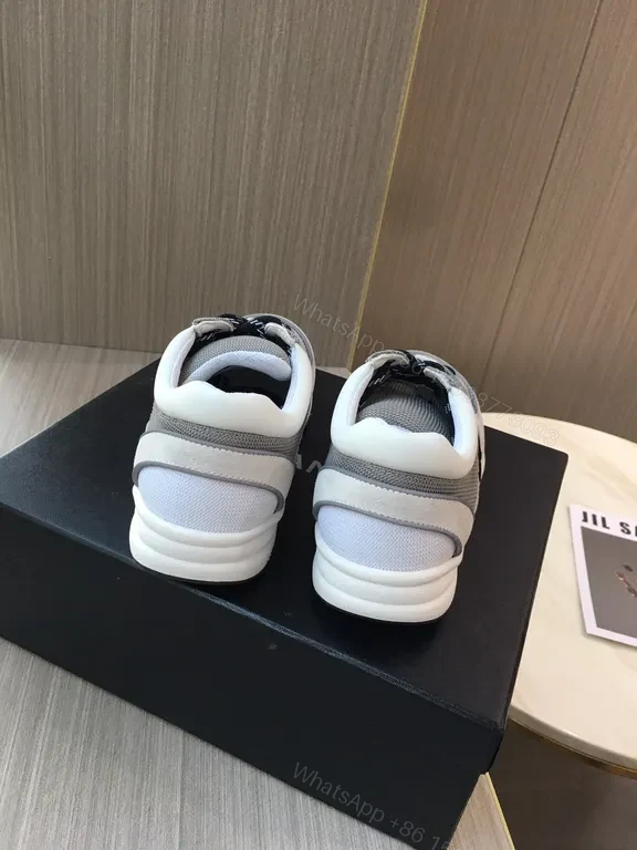 View 2 of Chic Knit Suede High-Top Sneakers: Subtle Logo Luxe