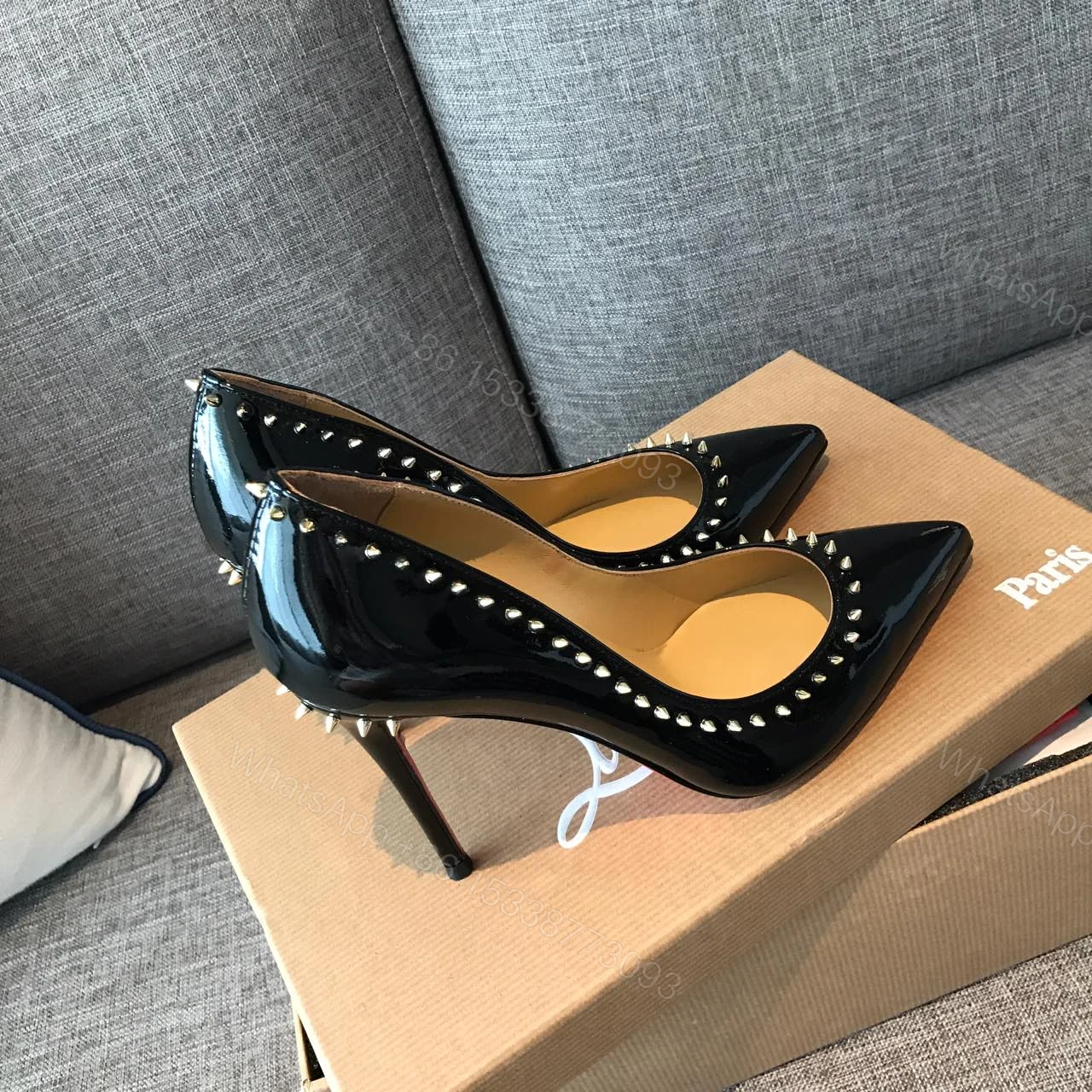 Christian Louboutin Anjalina High Heels — view 1