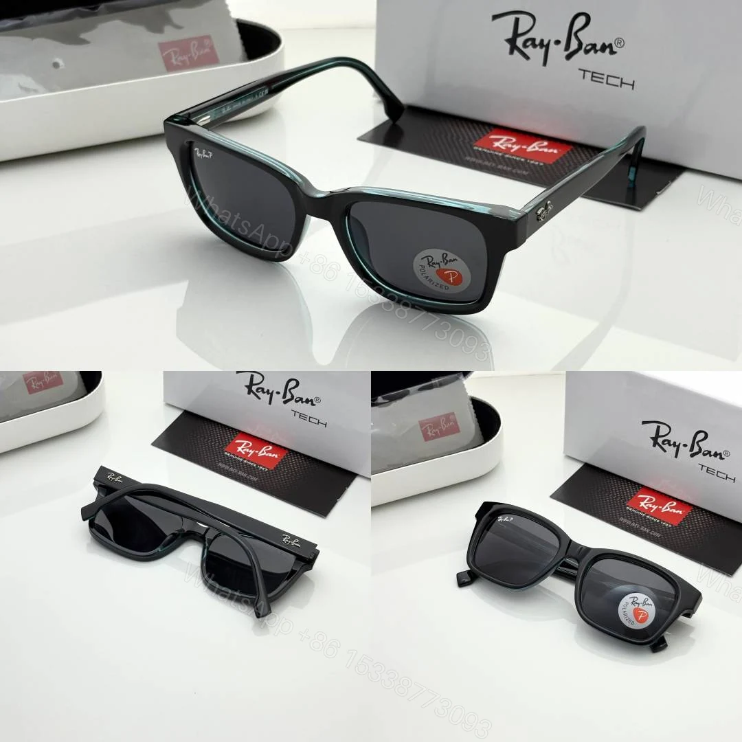 View 2 of First Copy RayBan 7701 Blue Tone Sunglasses