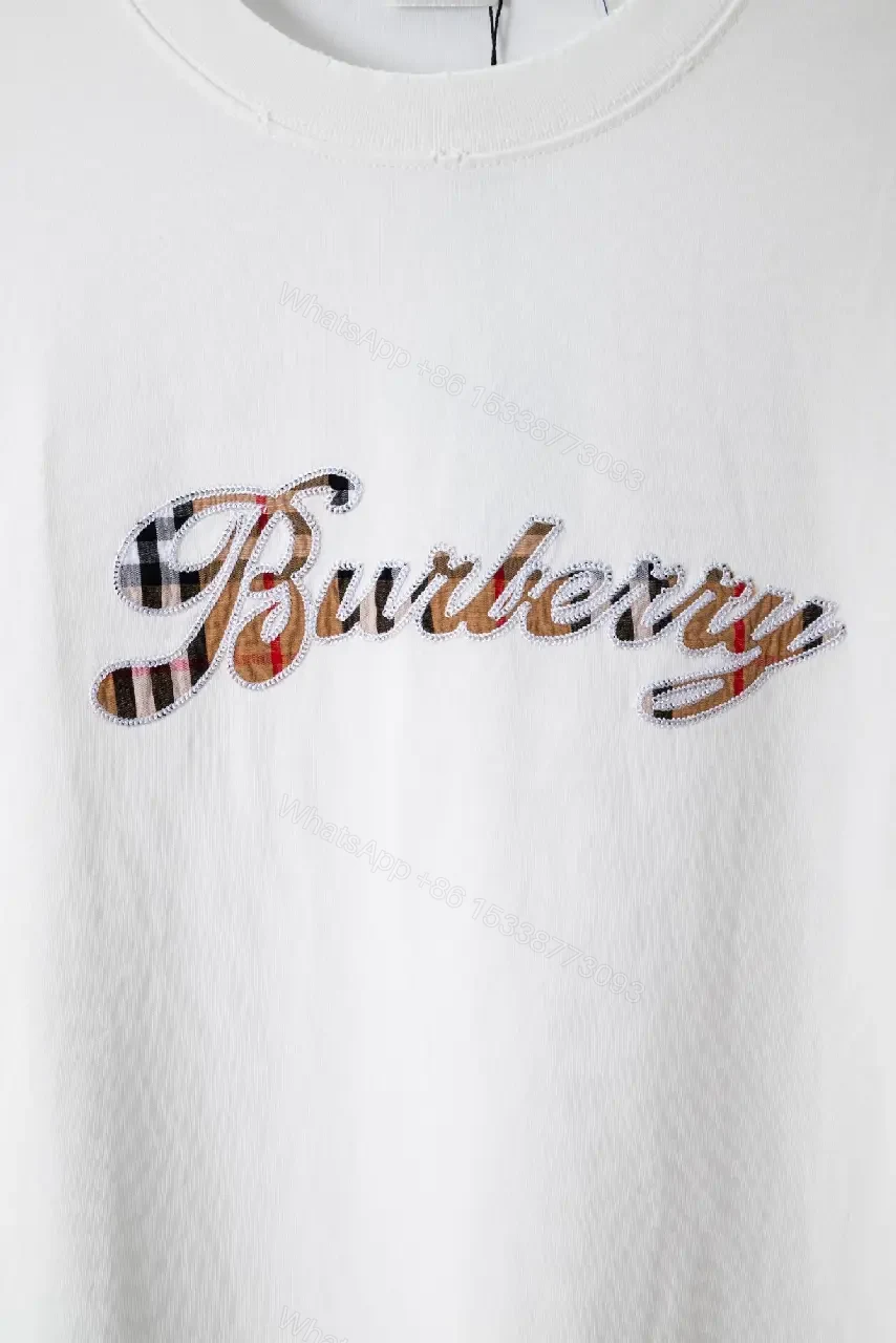 View 6 of White Embroidered Logo Oversized Tee Patch Hemfront Shirt