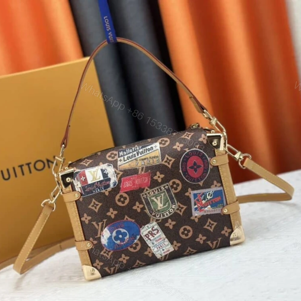 View 4 of Louis Vuitton Side Trunk MM Flight Mode Gaston Monogram 21Cm M47085
