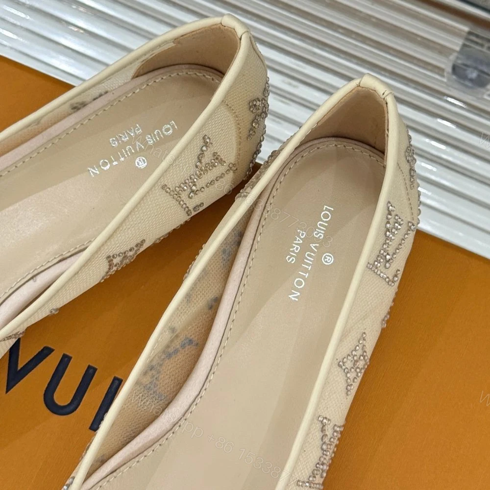 View 8 of Louis Vuitton Gala Flat Ballerina Nude 1AIDQS