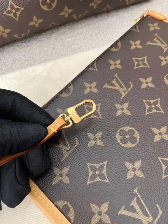 View 2 of Iconic Monogram Tote: LV Canvas, Leather Trim, Everyday Luxury