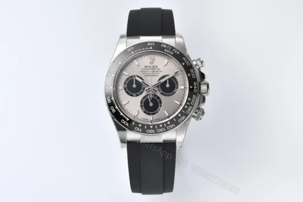Daytona 126519 40mm Grey/Black Dial Super Clone — view 1