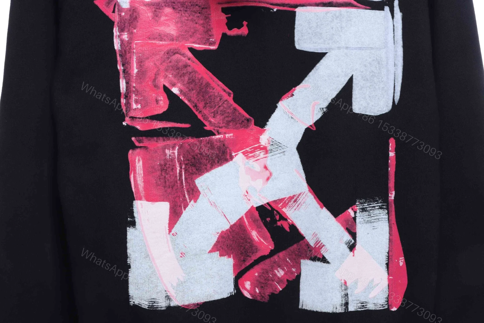 View 3 of Off-White Acrylic Arrow Hoodie
