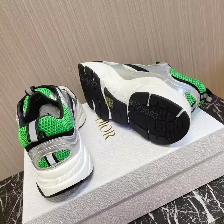 View 8 of B22 SNEAKER TECHNICAL MESH WITH AND CALFSKIN – CD130