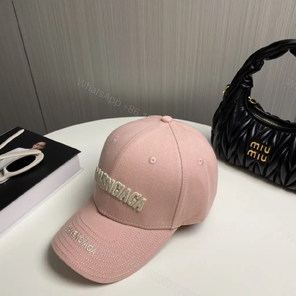 View 4 of Soft Pink Cotton Cap with Elevated Streetwear Attitude