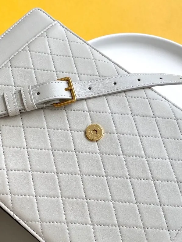 View 2 of Saint Laurent Quilted Lambskin Gaby Mini Shoulder Bag