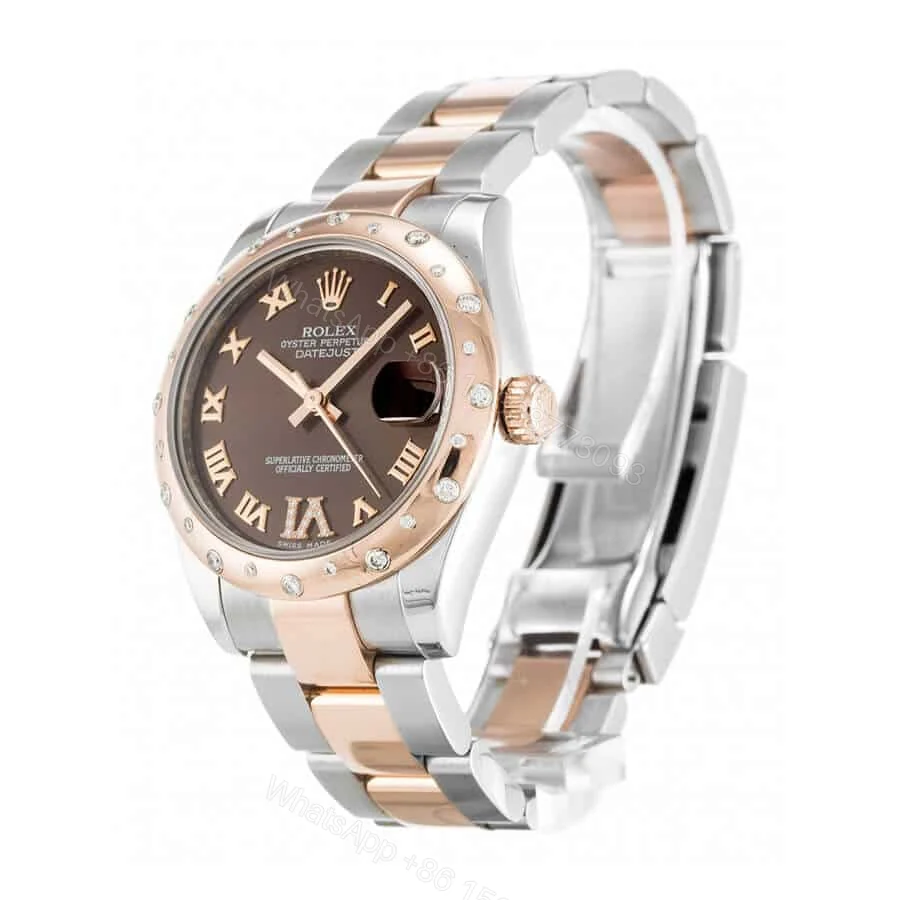 View 2 of Rolex Datejust 31 178341 Super Clone : Everose Rolesor Pink Dial 31mm