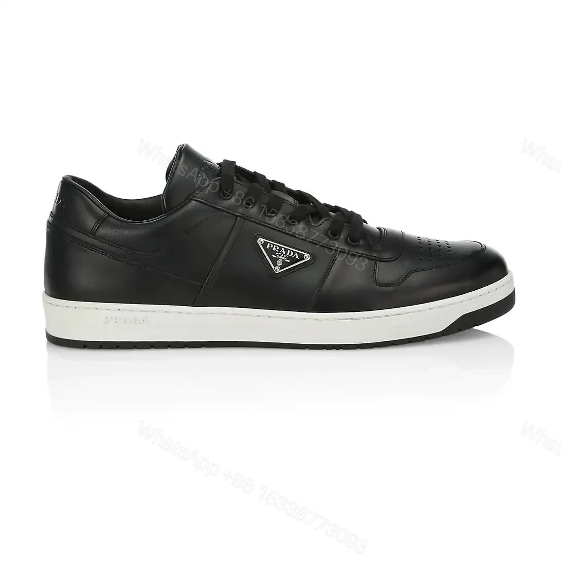 PRADA DOWNTOWN LEATHER SNEAKERS – PRD037 — view 1