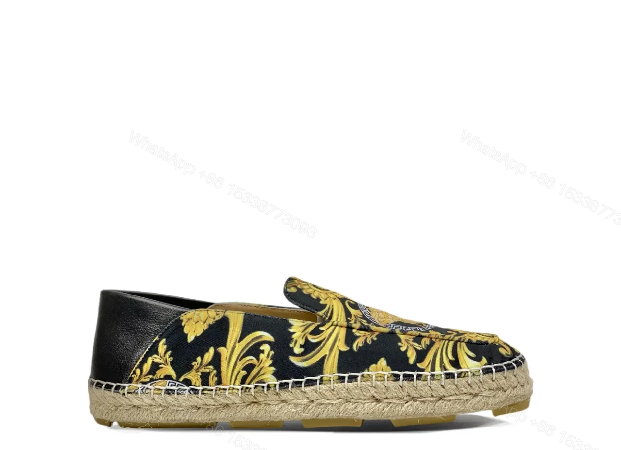 View 5 of Black Suede Espadrille Loafers: Elevated Casual Comfort