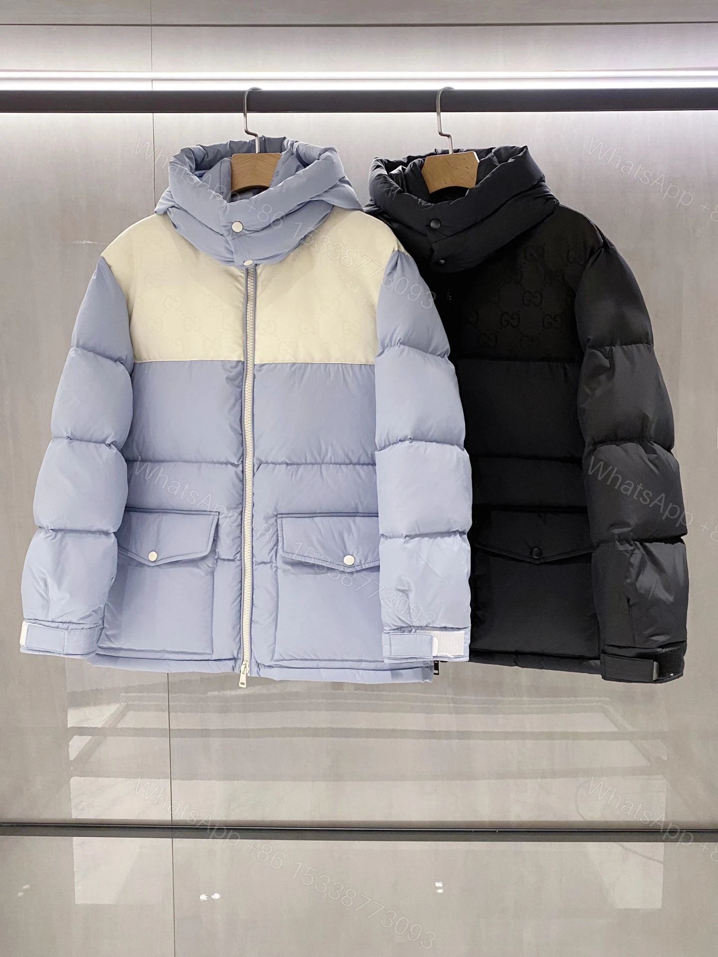 Gucci A貨男士羽絨外套拼接撞色款式保暖又吸睛 — view 1